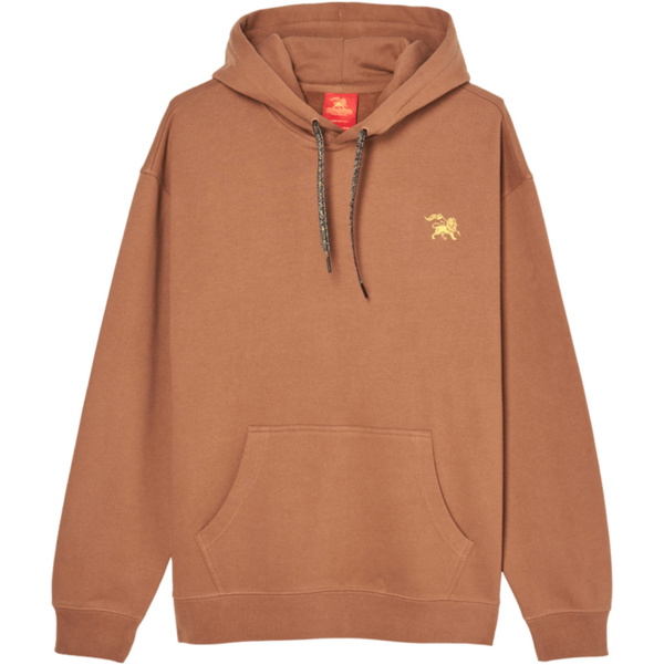 2026 Quiksilver Hommes Bob Marley Zion Sweat à Capuchon EQYFT05267 - Rawhide